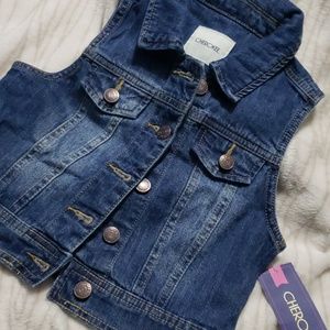 Jean Vest for Girls